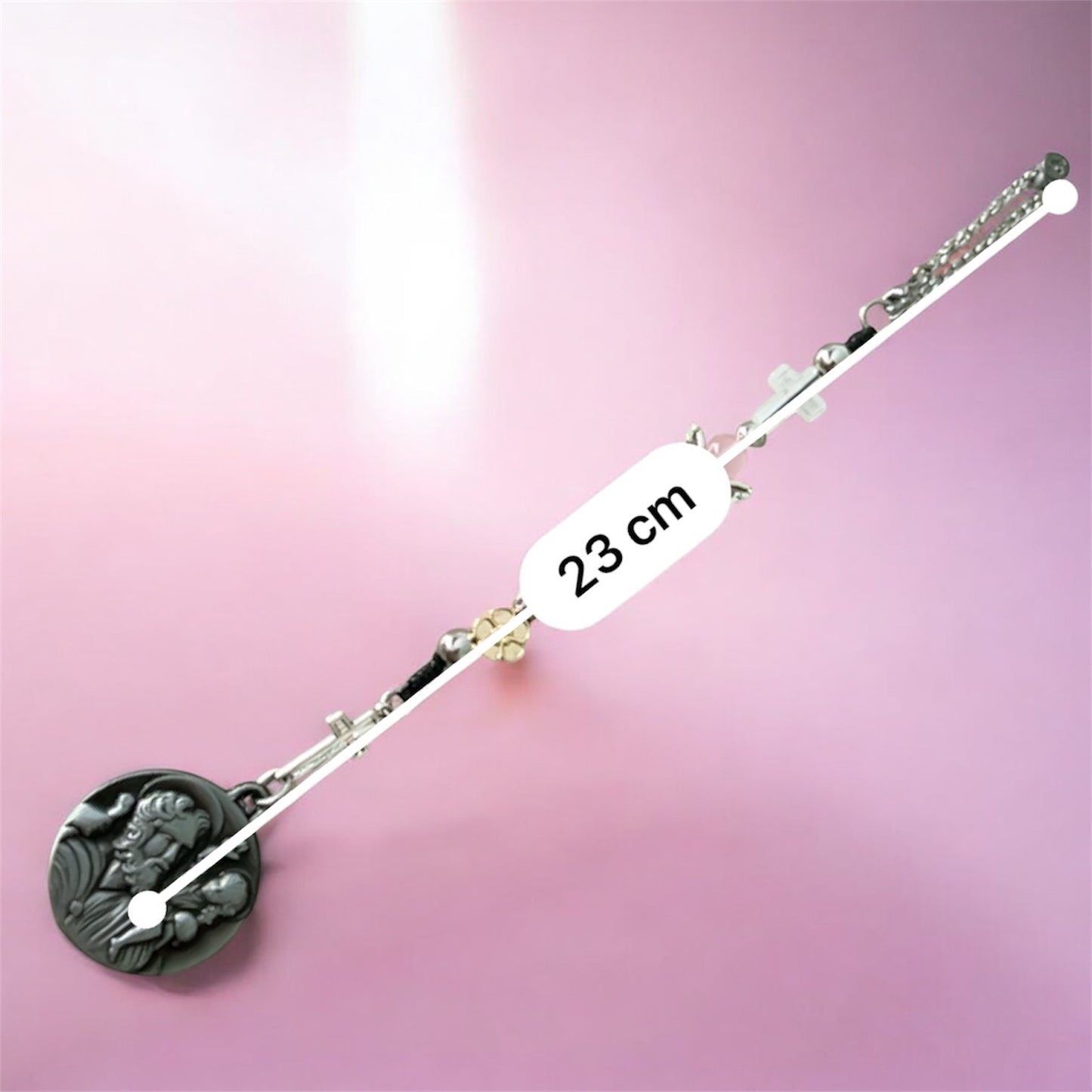 St Christopher Car Charm Religious Christian Catholic Blessing Pendant Hanger