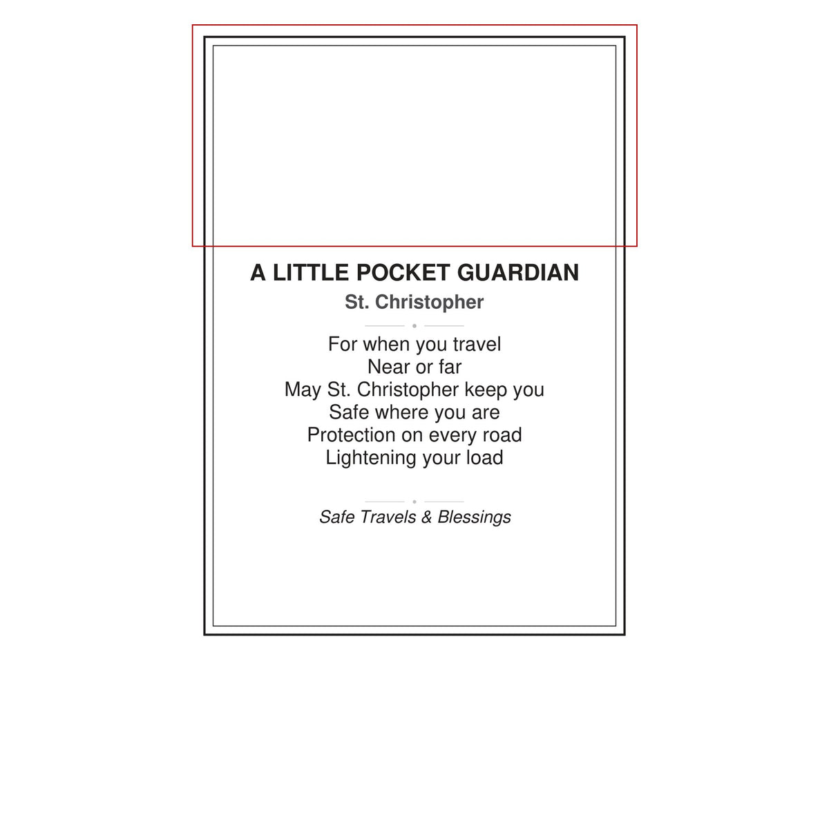 St. Michael & St. Christopher Pocket Guardian Cards Bundle - 6 Printable Wallet Size Protection Cards (2.5" x 3.5")