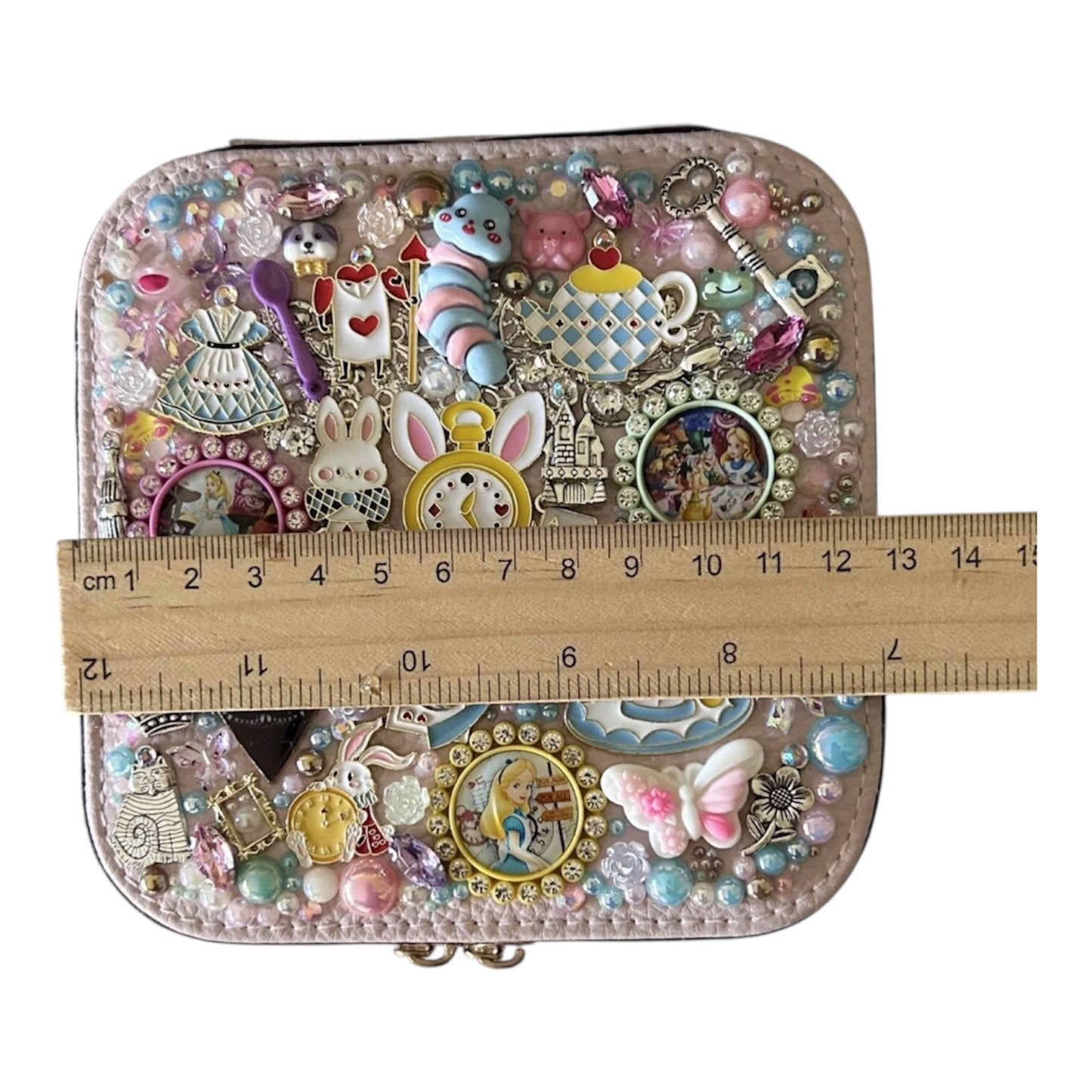 Alice in wonderland Jewelry Box Organizer Delightful Fairy Tale Inspired Trinket Box for Collectors