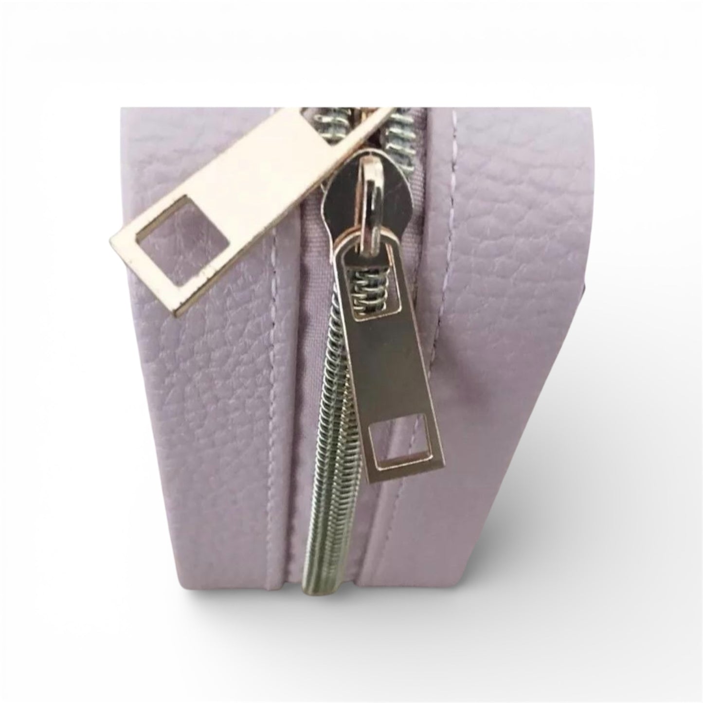 Ballerina Jewelry Box Pink Faux Leather Travel Case – Ballet Trinket Organizer with Charms, Dancer Gift, Girls Jewelry Storage, Portable Keepsake Box