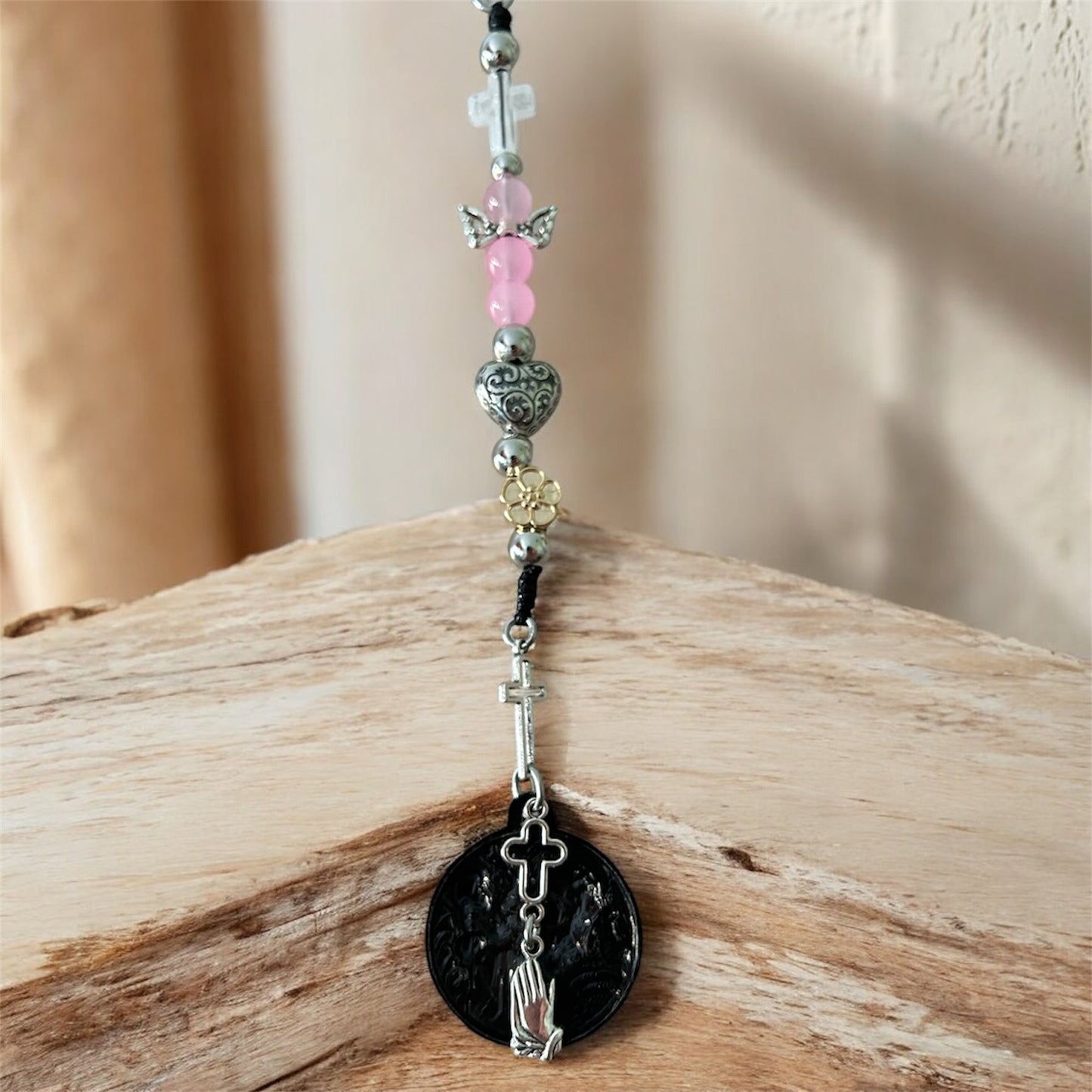 St Christopher Car Charm Religious Christian Catholic Blessing Pendant Hanger
