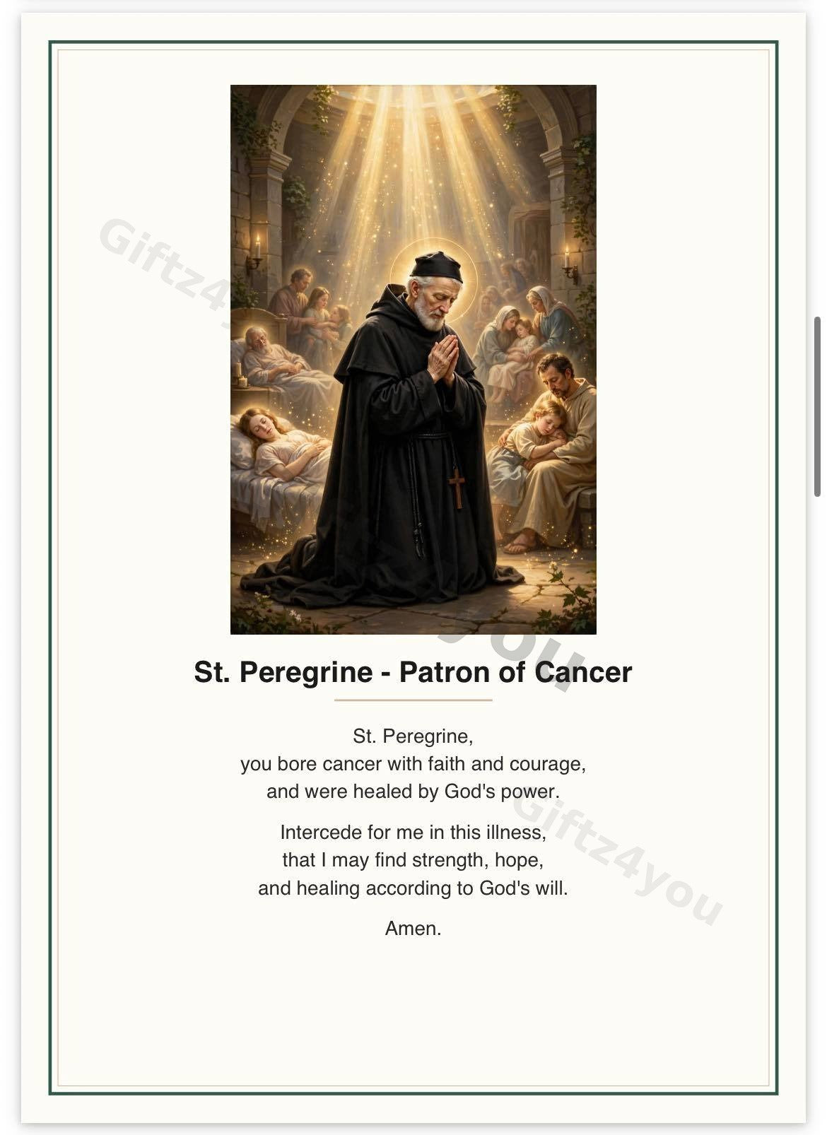 Healing Prayers Bundle - 12 Printable Prayer Cards with Unique Artwork | A4 + US Letter
