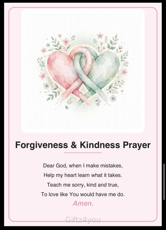 12 Themed Children's Prayers Printable | A4 + US Letter | 300DPI Watercolor | Instant Download