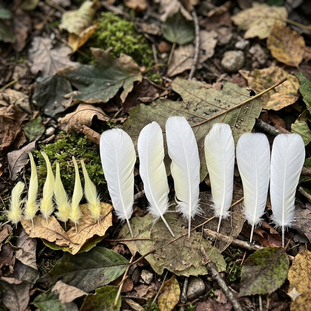 Sulphur-crested Cockatoo Feathers (Cacatua galerita) | Ethical Bulk Buy for DIY Crafts, Millinery & Smudging | 12pc